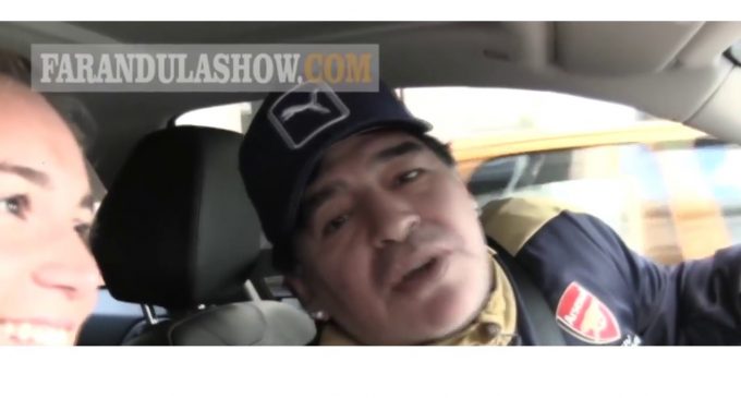 Maradona tilda de “ladrón” y “drogadicto” a su sobrino en un programa de televisión en vivo