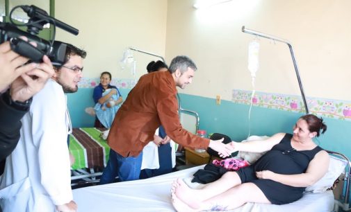 Mario Abdo cumple agenda en el Chaco