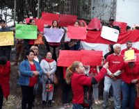 Colorados realizan manifestación de apoyo a Marito