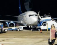 Tras susto en pleno vuelo, llegó avión que trasladaba a árbitros