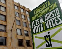 Colombia votará consulta popular para combatir corrupción