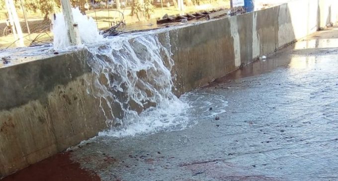 ESSAP acusa a empresa contratista por caño roto en zona de Metrobús