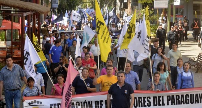 Sindicatos preparan masiva manifestación contra ley de Superintendencia de jubilaciones
