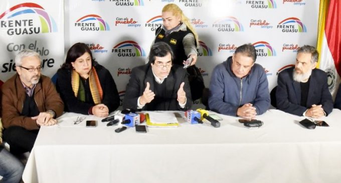 Frente Guasu también considera innecesario priorizar reforma constitucional