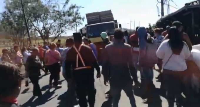 Manifestación de paseros causa agitación en zona Clorinda