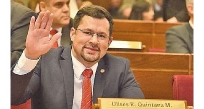 Hacen oficial pedido de desafuero de diputado Ulises Quintana