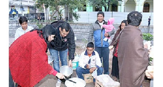 Indígenas volvieron a las plazas del Congreso