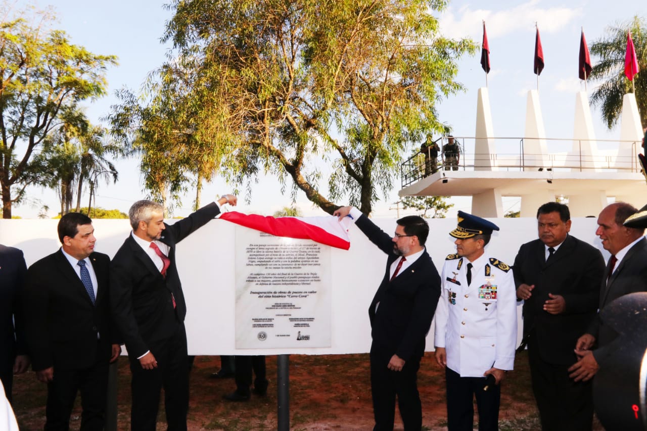 Gobierno inaugura mejoras en el Parque Nacional Cerro Corá