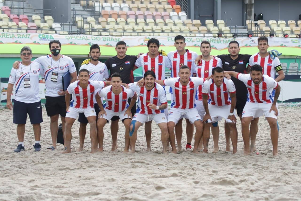 Paraguay eliminado del Campeonato Mundial de Fútbol Arena Raíz de Río de Janeiro