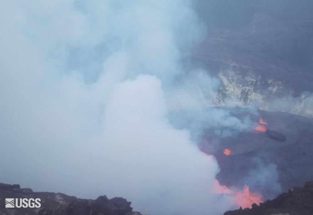 Entra en erupción el volcán Kilauea de Hawai