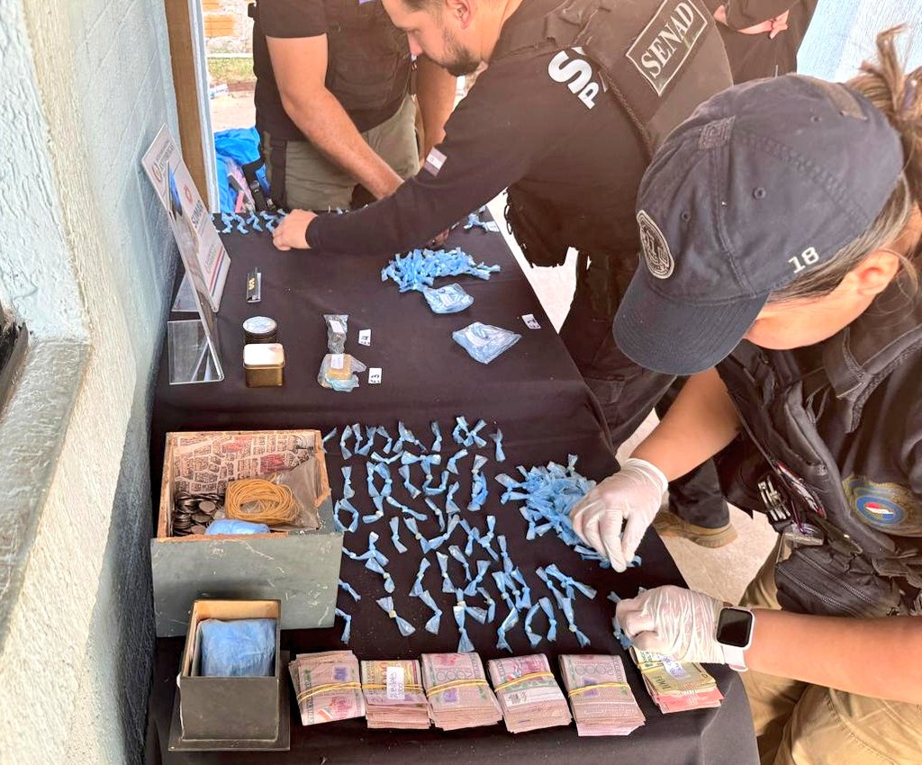 Allanan “Supermercado” de Chespi y Cocaína en Asunción