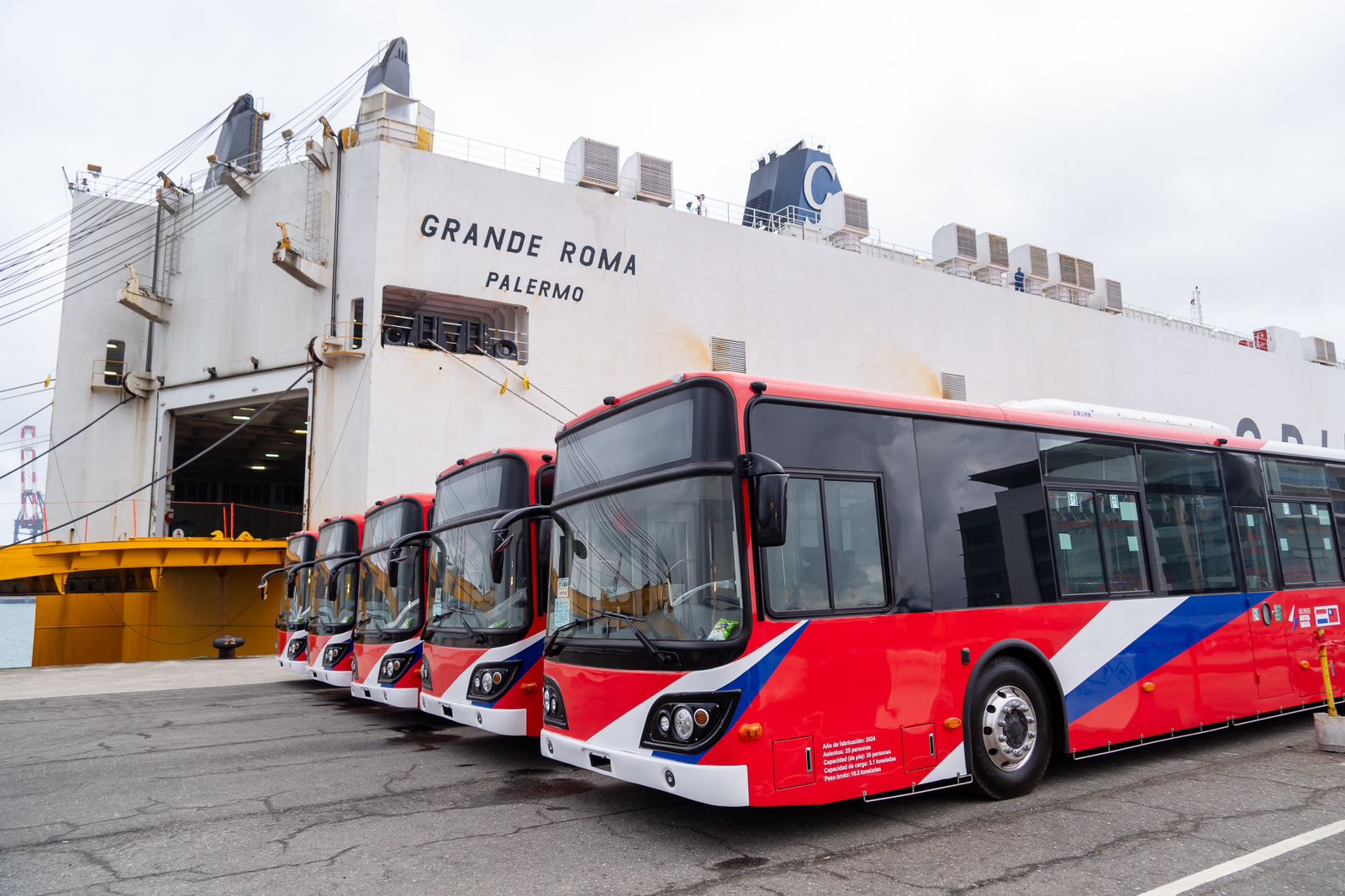 Buses eléctricos funcionarán en segundo semestre